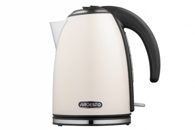 Электрочайник Ardesto EKL-F340-BGB 1.7 л 2200 Вт бежевый Киев - изображение 1