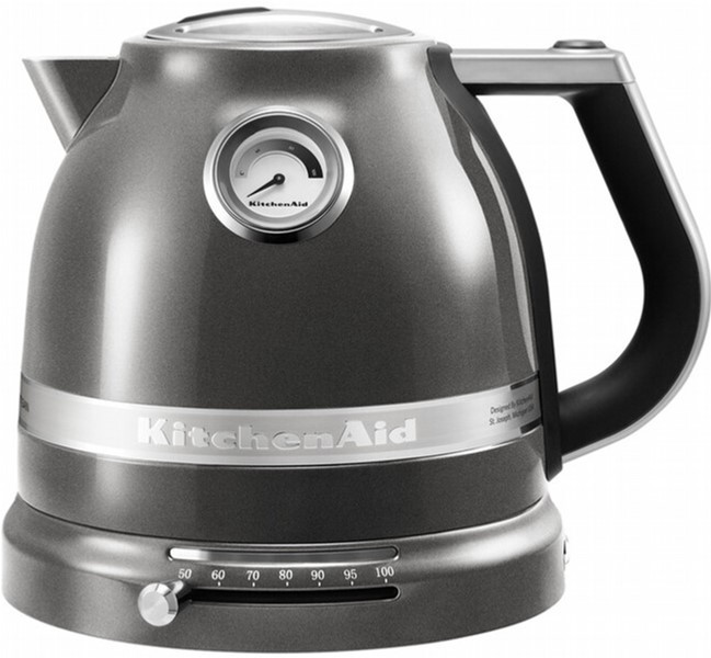 Электрочайник KitchenAid 5KEK1522EMS 1.5 л серебристый Київ - изображение 1