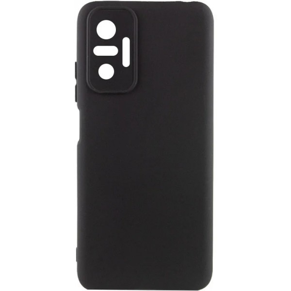 Silicone Cover Lakshmi Full Camera для Xiaomi Redmi Note 10 Pro/10 Pro Max Black Харьков - изображение 1