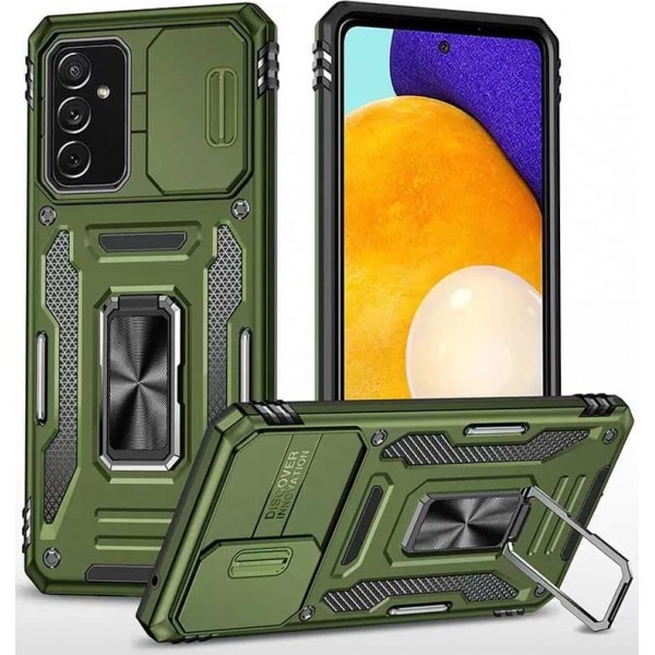 Чохол Camshield Army Ring для Samsung A34 5G A346 Army Green (Код товару:29885) Харьков - изображение 1