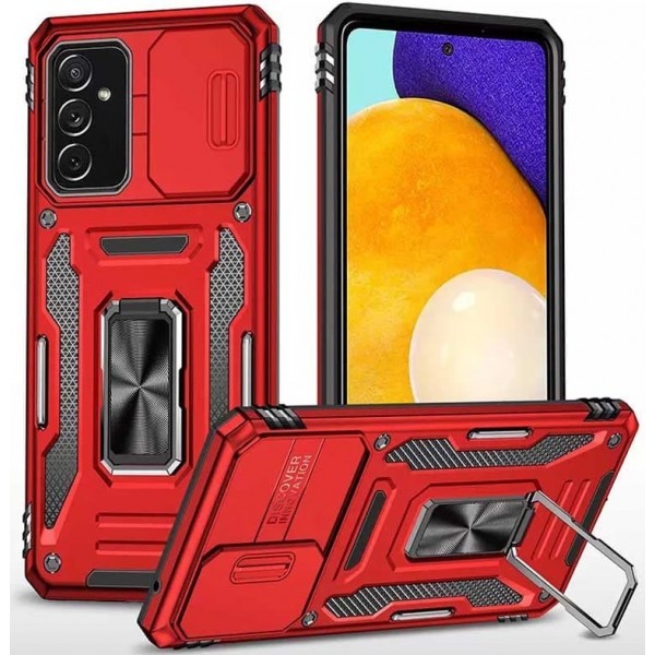 Чохол Camshield Army Ring для Samsung A34 5G A346 Red (Код товару:29884) Харьков - изображение 1