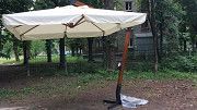Консольный зонт для сада, кафе и торговых площадок 3*3 метра квадратный Киев
