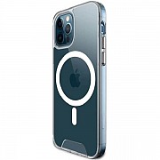 Чохол Space Case with MagSafe для iPhone 12/12 Pro Прозорий (Код товару:24872) Харьков