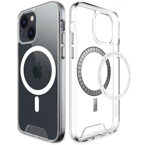 Apple Чохол Space Case with MagSafe для iPhone 13 Прозорий (Код товару:30032) Харьков - изображение 1