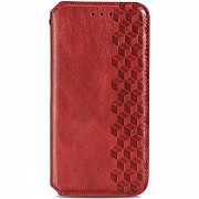 Чохол-книжка Getman Cubic для Xiaomi Redmi 12/Poco M6 Pro 5G Червоний (Код товару:30042) Харьков