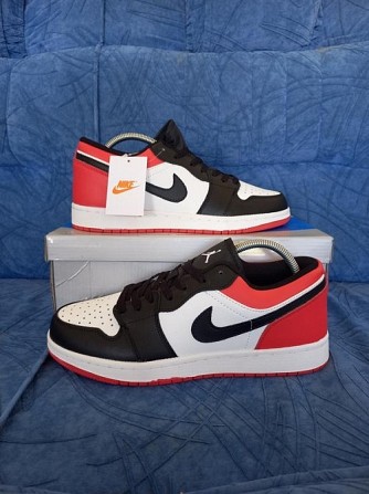 Кросівки чоловічі шкіряні nike air jordan 1 Гайсин - изображение 1