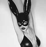 Милые уши зайца, Маска кролика PlayBoy RESTEQ, черная глянец 36см! Киев