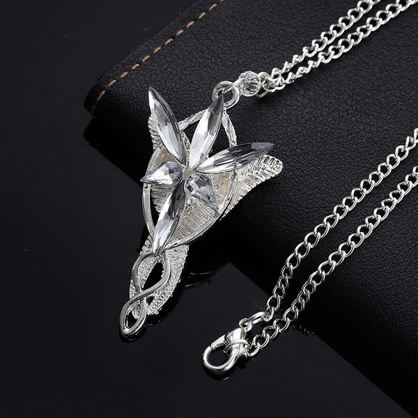 Кулон Арвен Евенстар RESTEQ 50 см. Подвеска Arwen Evenstar. Кулон из фильма Властелин Колец (Lord of Киев - изображение 1