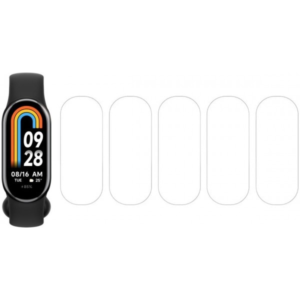 Набір захисних гідрогелевих глянцевих плівок DM для Xiaomi Mi Band 8/9 (5 шт) (Код товару:30123) Харьков - изображение 1