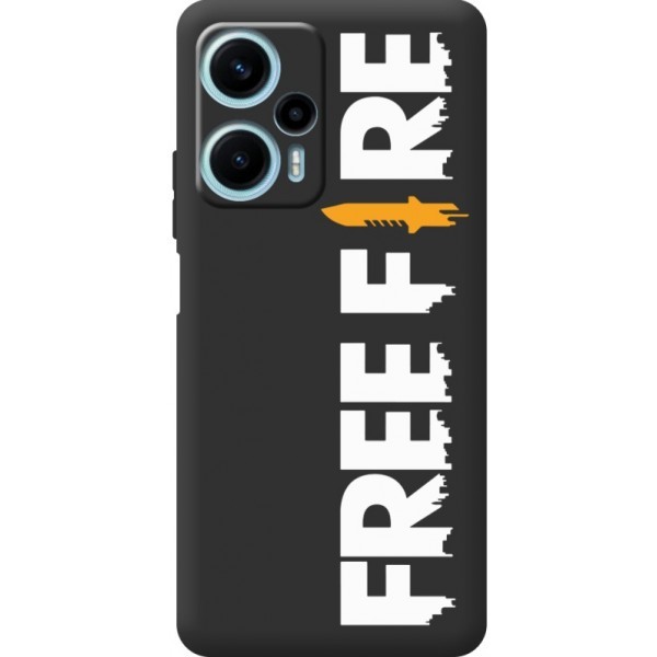 Чохол Boxface для Xiaomi Redmi Note 12 Turbo/Poco F5 5G Free Fire White Logo (Код товару:30089) Харьков - изображение 1