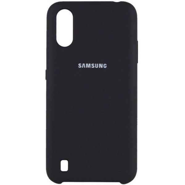 Silicone Case Samsung A01 Black (Код товару:10826) Харьков - изображение 1