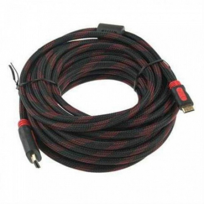 Кабель HDMI HDMI 5m усиленный в обмотке 5м шнур Киев - изображение 1