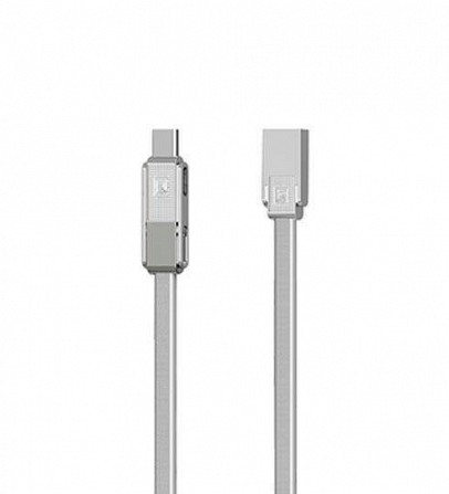 Combo 3-in-1 кабель Lightning/microUSB/Type-C USB, 1м silver Gplex RC-070th Remax 370102 Киев - изображение 1