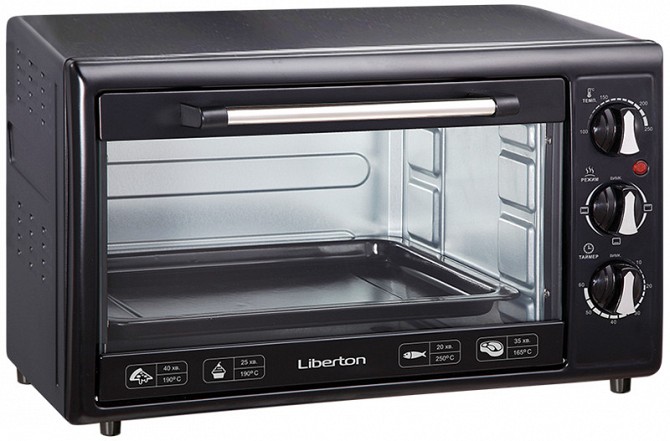 Электродуховка Liberton LEO-350-Black Киев - изображение 1