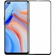Захисне скло Oppo Reno 4 Lite Black (Код товару:14595) Харьков
