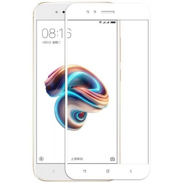 DM Защитное стекло на Xiaomi Mi A1 White (Код товару:3289) Харьков - изображение 1