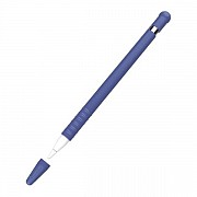 Силіконовий чохол IKSNAIL з кришкою для стилуса Apple Pencil Blue (Код товару:15594) Харьков