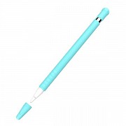 Силіконовий чохол IKSNAIL з кришкою для стилуса Apple Pencil Sky Blue (Код товару:15593) Харьков