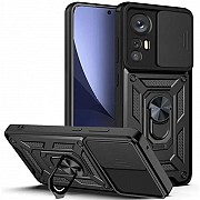Чохол Camshield Serge Ring для Xiaomi Redmi Note 12S 4G Чорний (Код товару:30342) Харьков
