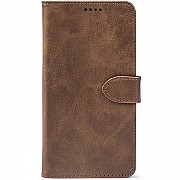 Чохол-книжка Crazy Horse Clasic для Xiaomi Redmi K60/K60 Pro/Poco F5 Pro 5G Brown (Front) (Код товар Харьков