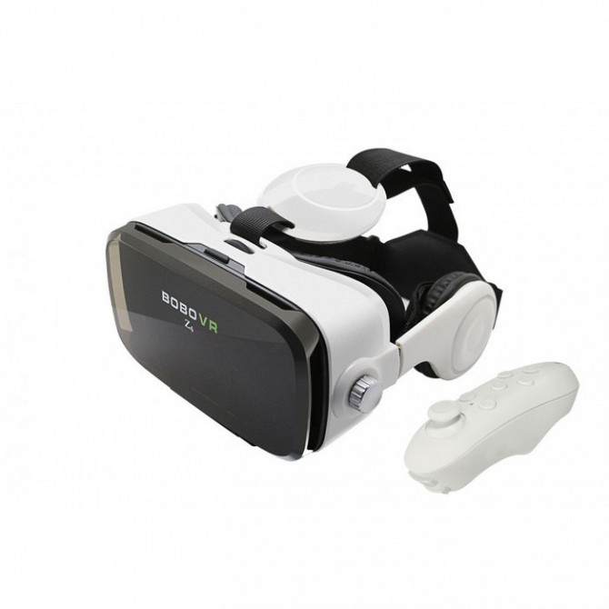 3D очки виртуальной реальности VR BOX Z4 с пультом и наушниками Киев - изображение 1