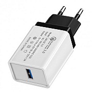 Cетевое зарядное устройство XoKo 1 USB Qualcom 3.0 3.5A QC-100 Киев