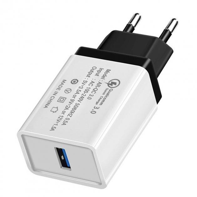 Cетевое зарядное устройство XoKo 1 USB Qualcom 3.0 3.5A QC-100 Киев - изображение 1