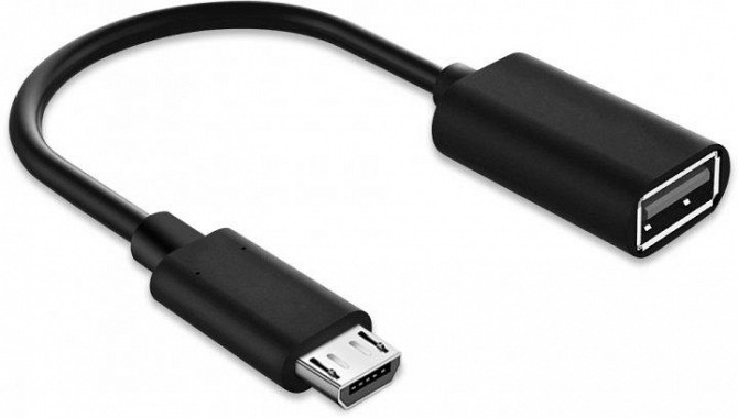 Адаптер USB-MicroUSB XoKo OTG XK-AC130-BK черный Киев - изображение 1