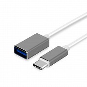Адаптер USB-Type-С XoKo XK-AC120-GR серый Киев
