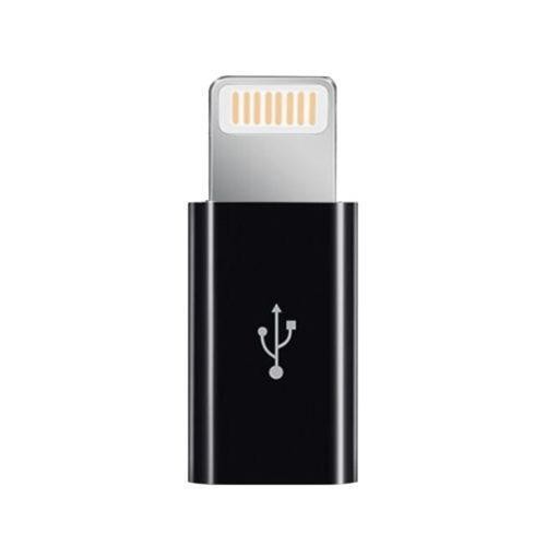 Адаптер к кабелю MicroUSB-Lightning XoKo XK-AC030-BK черный Киев - изображение 1