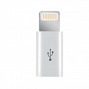 Адаптер к кабелю MicroUSB-Lightning XoKo XK-AC030-WH белый Киев