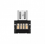 Адаптер к кабелю MicroUSB-USB XoKo XK-AC055-SL серебристый Киев