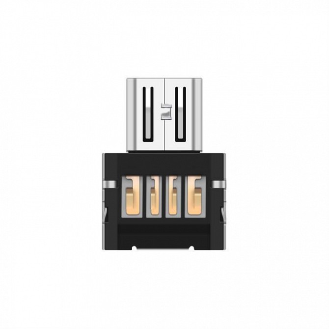 Адаптер к кабелю MicroUSB-USB XoKo XK-AC055-SL серебристый Киев - изображение 1