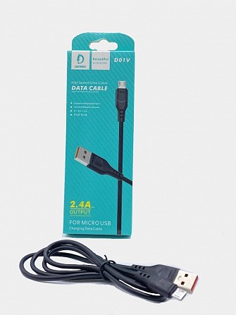 Кабель Micro USB Denmen D01V 1 м Киев - изображение 1