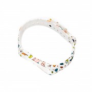 Ремешок силиконовый для Xiaomi Mi Band 3/4 XoKo Flowers White XK-XM-SL-WT Киев