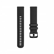Ремешок силиконовый ХоКо для часов Samsung Rubber-1-20-Black 2 см черный Киев