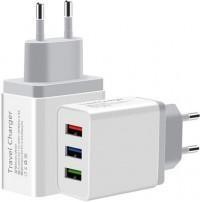 Сетевое зарядное устройство USB XoKo WC-310-WH белый Киев - изображение 1