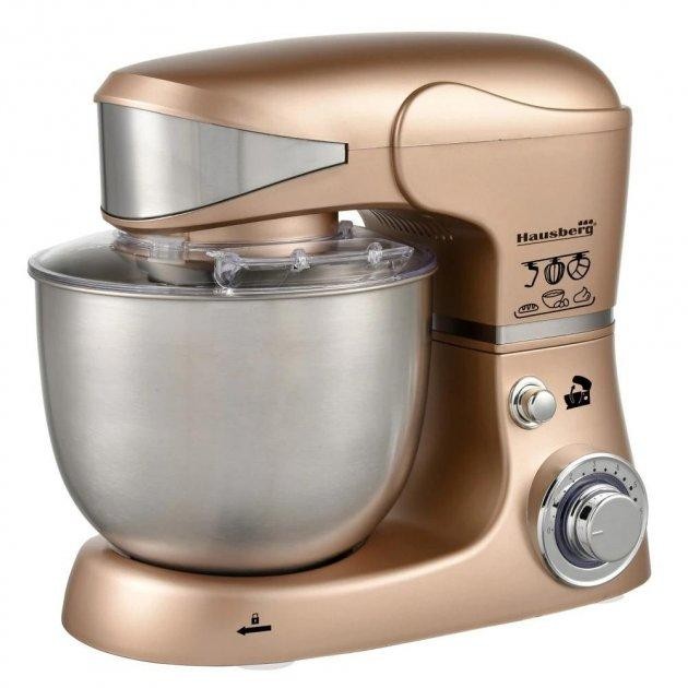 Тестомес Hausberg HB-7620AU 1000 Вт золотистый Киев - изображение 1