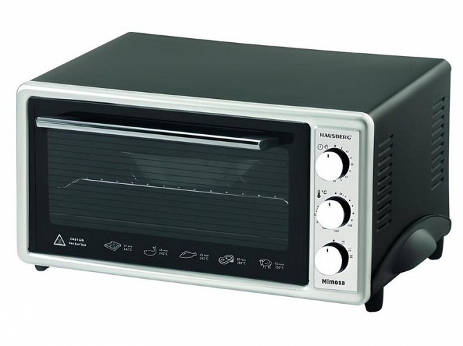 Электродуховка Hausberg HB-8000P 48 л серая Киев - изображение 1