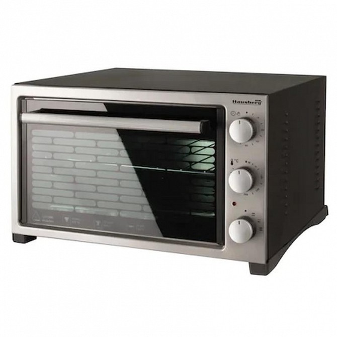 Электродуховка Hausberg HB-9320 38 л серая Киев - изображение 1