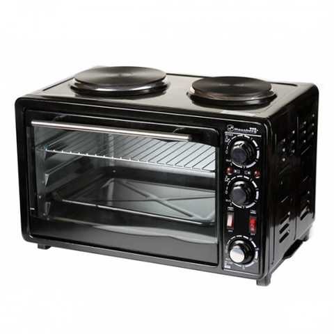 Электродуховка с плитой Hausberg HB-8010 35 л Киев - изображение 1