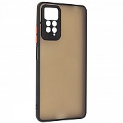 Панель ArmorStandart Frosted Matte для Xiaomi Redmi Note 11 Pro/5G/11E Pro/12 Pro 4G Black (Код това Харьков