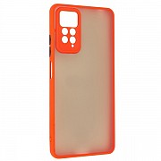 Панель ArmorStandart Frosted Matte для Xiaomi Redmi Note 11 Pro/5G/11E Pro/12 Pro 4G Red (Код товару Харьков