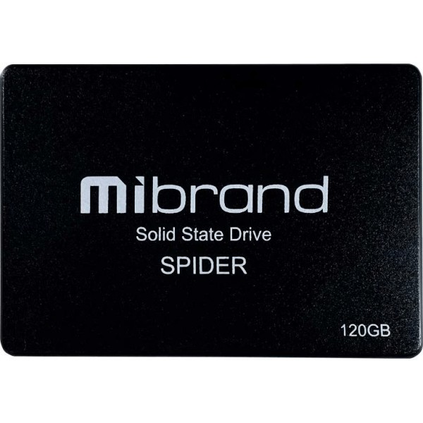 Накопичувач SSD 120GB Mibrand Spider 2.5 7mm SATAIII Bulk (MI2.5SSD/SP120GB) (Код товару:29932) Харьков - изображение 1