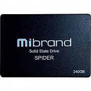 Накопичувач SSD 240GB Mibrand Spider 2.5 7mm SATAIII Bulk (MI2.5SSD/SP240GB) (Код товару:29931) Харьков