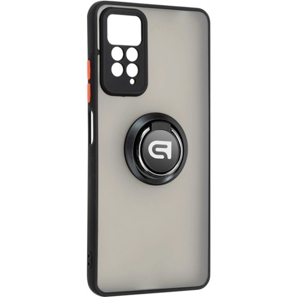 Панель ArmorStandart Frosted Matte Ring для Xiaomi Redmi Note 11 Pro/5G/11E Pro/12 Pro 4G Black (Код Харьков - изображение 1