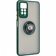 Панель ArmorStandart Frosted Matte Ring для Xiaomi Redmi Note 11 Pro/5G/11E Pro/12 Pro 4G Dark Green Харьков