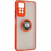 Панель ArmorStandart Frosted Matte Ring для Xiaomi Redmi Note 11 Pro/5G/11E Pro/12 Pro 4G Red (Код т Харьков