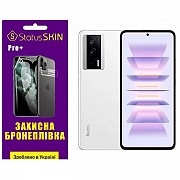 Поліуретанова плівка StatusSKIN Pro plus на екран Xiaomi Redmi K60/K60 Pro/Poco F5 Pro 5G Матова (Ко Харьков