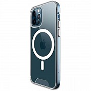 Apple Чохол Space Case with MagSafe для iPhone 12 Pro Max Прозорий (Код товару:30241) Харьков